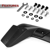 HP-Style Rear Trunk Lip Spoiler Wing For 2022-2025 Honda Civic Sedan 4-DR -ABS Unpainted Matte Black