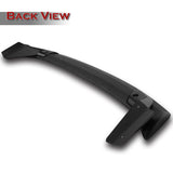 HP-Style Rear Trunk Lip Spoiler Wing For 2022-2025 Honda Civic Sedan 4-DR -ABS Unpainted Matte Black