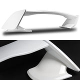 For 2015-2021 Subaru WRX STI OE-Style Painted White ABS Rear Trunk Spoiler Wing