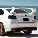 For 2015-2021 Subaru WRX STI OE-Style Painted White ABS Rear Trunk Spoiler Wing