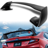 OE-Style Rear Trunk Lip Spoiler Wing For 2022-2025 Subaru WRX STi Sedan 4-DR -ABS Unpainted Matte Black