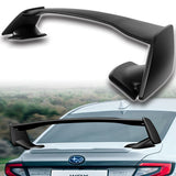 OE-Style Rear Trunk Lip Spoiler Wing For 2022-2025 Subaru WRX STi Sedan 4-DR -ABS Unpainted Matte Black