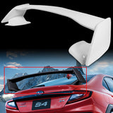 OE-Style Rear Trunk Lip Spoiler Wing For 2022-2025 Subaru WRX STi Sedan 4-DR -ABS Painted White