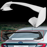 OE-Style Rear Trunk Lip Spoiler Wing For 2022-2025 Subaru WRX STi Sedan 4-DR -ABS Painted White