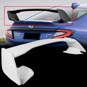 OE-Style Rear Trunk Lip Spoiler Wing For 2022-2025 Subaru WRX STi Sedan 4-DR -ABS Painted White