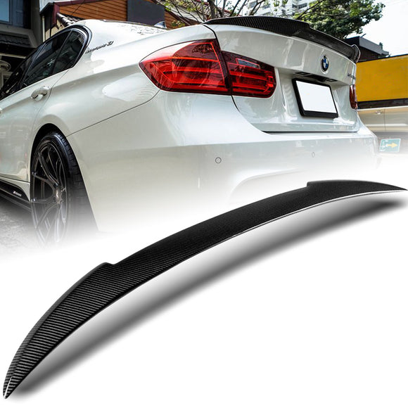 For 2013-2018 BMW 330i 335i 340i 320i Real Carbon Fiber Rear Trunk Spoiler Wing