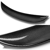 P-Style Rear Trunk Lip Duckbill Spoiler Wing For 2016-2021 Honda Civic X 4-DR / Sedan -Real Carbon Fiber