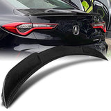 Type-S Style Rear Trunk Lip Spoiler Wing For 2021-2025 Acura TLX -Real Carbon Fiber
