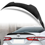 V-Style Rear Trunk Lip Duckbill Spoiler Wing For 2018-2024 Toyota Camry -Real Carbon Fiber