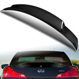 STP-Style Rear Trunk Lip Duckbill Spoiler Wing For 2008-2013 Infiniti G37 2-DR / Coupe -Real Carbon Fiber