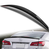 STP-Style Rear Trunk Lip Duckbill Spoiler Wing For 2006-2013 Lexus IS250 IS350 IS-F -Real Carbon Fiber