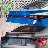 F-Style Rear Trunk Lip Spoiler Wing For 2021 - 2025 Lexus IS300 IS350 IS500 -Real Carbon Fiber