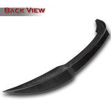 F-Style Rear Trunk Lip Spoiler Wing For 2021 - 2025 Lexus IS300 IS350 IS500 -Real Carbon Fiber