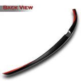V-Style Rear Trunk Lip Duckbill Spoiler Wing For 2019-2021 Mazda 6 Axela 4-DR / Sedan -Real Carbon Fiber