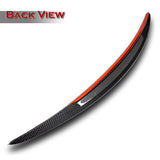 For 2016-2024 Mazda MX-5 Miata STP-Style Real Carbon Fiber Trunk Lid Spoiler Wing
