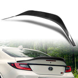 T-Style Rear Trunk Lip Spoiler Wing For 2022-2024 Subaru BRZ / Toyota GR86 -Real Carbon Fiber