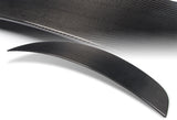 OE-Style Rear Trunk Lip Spoiler Wing For 2016-2025 Tesla Model X -Real Carbon Fiber