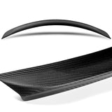 OE-Style Rear Trunk Lip Spoiler Wing For 2012-2024 Tesla Model S -Matte Carbon Fiber