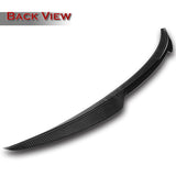 V-Style Rear Trunk Lip Duckbill Spoiler Wing For 2021-2024 Kia Optima K5 -Real Carbon Fiber