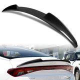 V-Style Rear Trunk Lip Duckbill Spoiler Wing For 2021-2024 Kia Optima K5 -Real Carbon Fiber