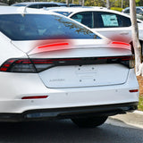 W-Power ABS STP-Style Rear Trunk Lip Duckbill Spoiler Wing with LED Sequential Light For 2023-2026 Honda Accord 4-DR/Sedan -Pearl White