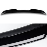 W-Power ABS STP-Style Rear Trunk Lip Duckbill Spoiler Wing with LED Sequential Light For 2011-2018 Volkswagen Jetta Mk6 - Pearl Black