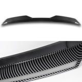 W-Power ABS STP-Style Rear Trunk Lip Duckbill Spoiler Wing with LED Sequential Light For 2011-2018 Volkswagen Jetta Mk6 - Carbon Fiber Look
