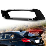 ST-Style ABS Rear Trunk Lip Duckbill Spoiler Wing with LED Sequential Light For 2015-2021 Subaru WRX STi - Painted Black