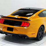 W-Power Pearl Black Rear Roof Vortex Generator Spoiler Wing For 2015 - 2023 Ford Mustang Coupe -Shark Fin Style