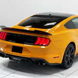 W-Power Matte Black Rear Roof Vortex Generator Spoiler Wing For 2015 - 2023 Ford Mustang Coupe -Shark Fin Style
