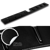 Pearl Black Rear Roof Vortex Generator Spoiler Wing For 2022 2023 2024 2025 Subaru WRX -Shark Fin Style