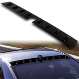 Pearl Black Rear Roof Vortex Generator Spoiler Wing For 2022 2023 2024 2025 Subaru WRX -Shark Fin Style