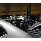 Real Carbon Fiber Rear Roof Vortex Generator Spoiler Wing For 2022 2023 2024 2025 Subaru WRX -Shark Fin Style