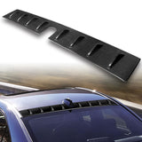 Real Carbon Fiber Rear Roof Vortex Generator Spoiler Wing For 2022 2023 2024 2025 Subaru WRX -Shark Fin Style