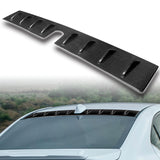 Real Carbon Fiber Rear Roof Vortex Generator Spoiler Wing For 2022 2023 2024 2025 Subaru WRX -Shark Fin Style