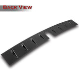 Matte Black Rear Roof Vortex Generator Spoiler Wing For 2022 2023 2024 2025 Subaru WRX -Shark Fin Style