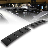 Matte Black Rear Roof Vortex Generator Spoiler Wing For 2022 2023 2024 2025 Subaru WRX -Shark Fin Style