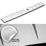 Pearl White Rear Roof Vortex Generator Spoiler Wing For 2022 2023 2024 Subaru BRZ / Toyota GR86 -Shark Fin Style