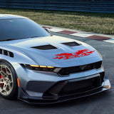 Universal Red Vinyl Flying Eagle Graphics Car Hood Auto Body Sticker