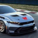 Evil Skull Vinyl Decal Car Truck Window Red Skull Sticker Scary Skeleton