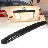 For 2015–2021 Subaru WRX STi Rear Trunk Tailgate Cover Trim -Real Carbon Fiber