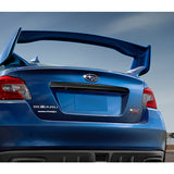 For 2015–2021 Subaru WRX STi Rear Trunk Tailgate Cover Trim -Real Carbon Fiber