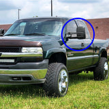 For 2000–2006 Chevrolet Tahoe Suburban / GMC Yukon Manual Telescoping Towing Mirrors