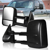 For 2000–2006 Chevrolet Tahoe Suburban / GMC Yukon Manual Telescoping Towing Mirrors