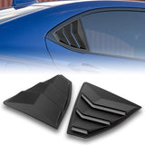 For 2022 - 2026 Subaru WRX 4-DR/Sedan ABS Side Window Louvers Scoop Sun Shade Covers Vent -Black