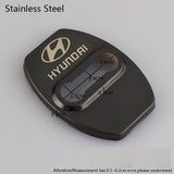Silver Stainless Steel Door Lock Striker Cover Door Striker Cover for Hyundai Kona