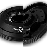 W-Power Short Hub Steering Wheel Adapter 6-Bolt  - Fits 2001-2006 BMW 3-Series (E46), M3 & Z4 / 2002-2006 Mini Cooper - Black