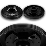 W-Power Short Hub Steering Wheel Adapter 6-Bolt  - Fits 2001-2006 BMW 3-Series (E46), M3 & Z4 / 2002-2006 Mini Cooper - Black