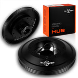 W-Power Short Hub Steering Wheel Adapter 6-Bolt - Fits 2004-2013 BMW E90 E92 3-Series M3 (2004-2013) - Black