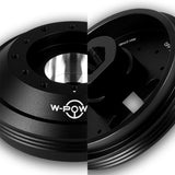 W-Power Short Hub Steering Wheel Adapter 6-Bolt - Fits Ford Mustang / Focus / Fiesta / Mazda 3 -Black